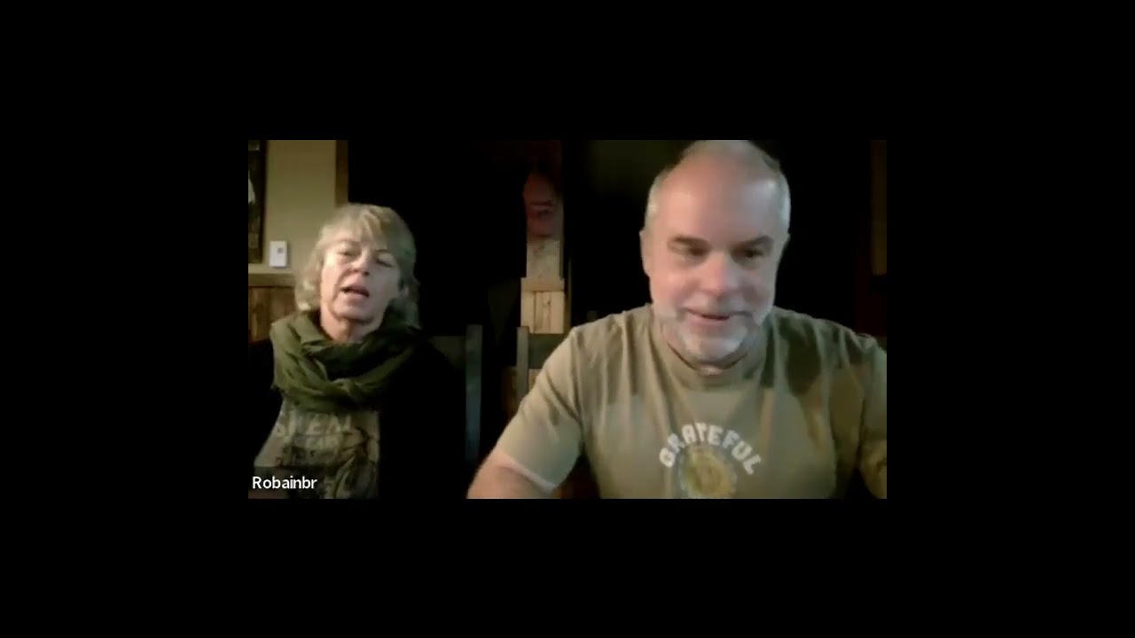 video screenshot of Bob and Stacy Bainbridge